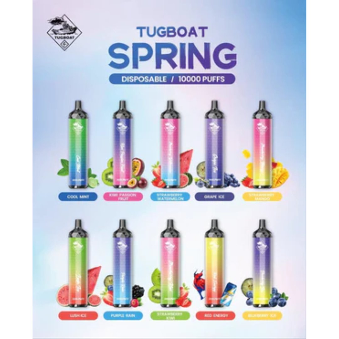 Tugboat spring 10000 puffs - disposable vape