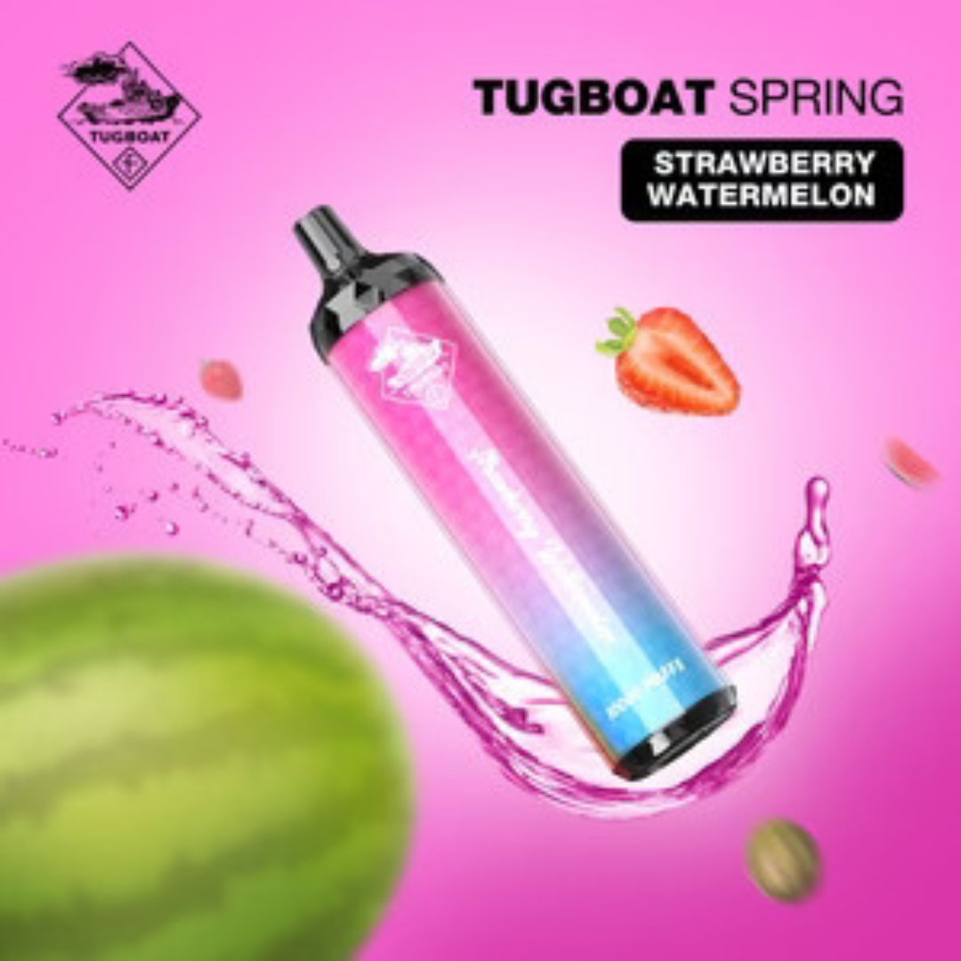 Tugboat spring 10000 puffs - strawberry watermelon - disposable vape