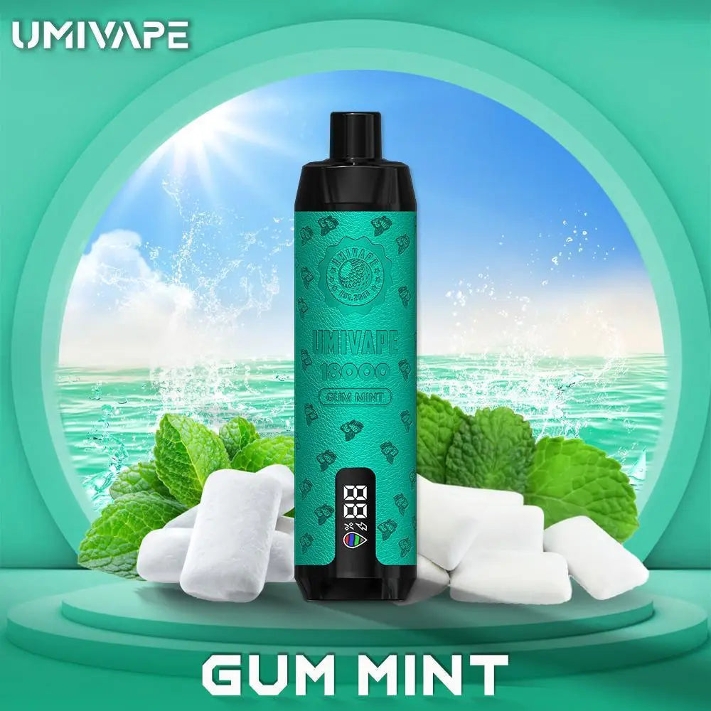 Umivape u Bar 18000 Puffs Disposable Vape - Gum Mint - Disposable Vape - Vapes Uae