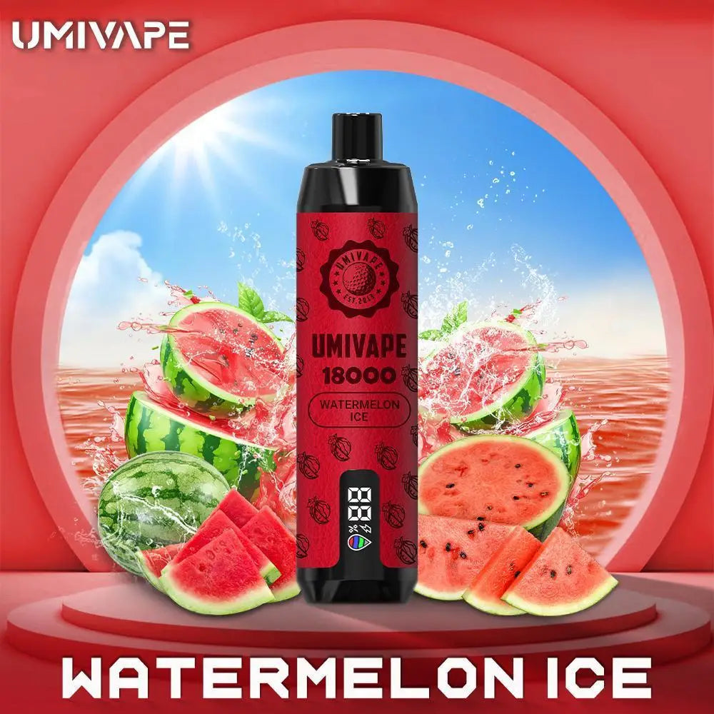 Umivape u Bar 18000 Puffs Disposable Vape - Watermelon Ice - Disposable Vape - Vapes Uae