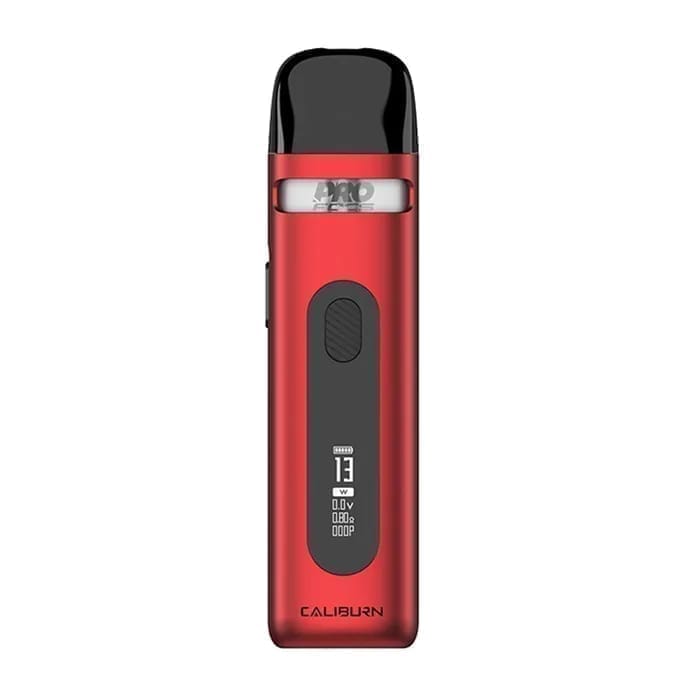 Uwell caliburn x pod system kit - ribbon red - vape device