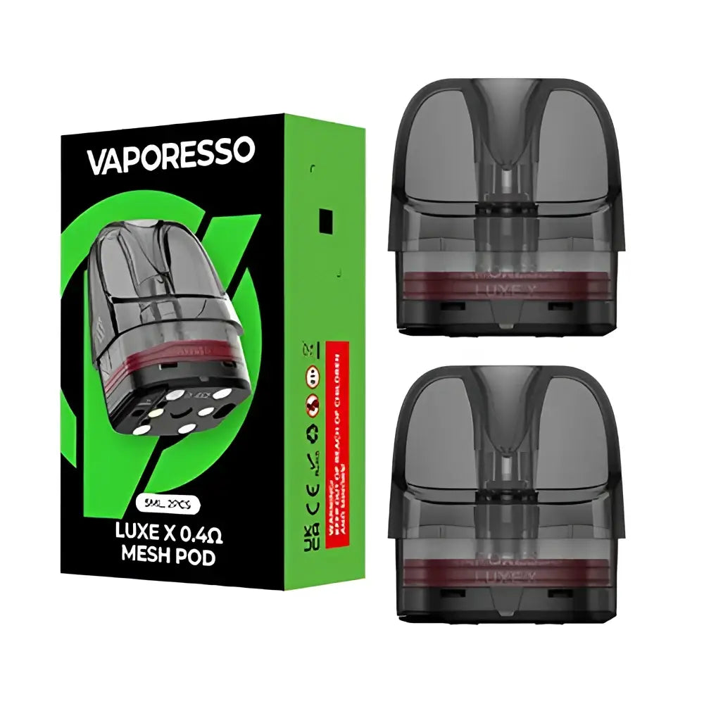 Vaporesso Luxe x Replacement Pod System - 0.4 / Box - Vape Device - Vapes Uae