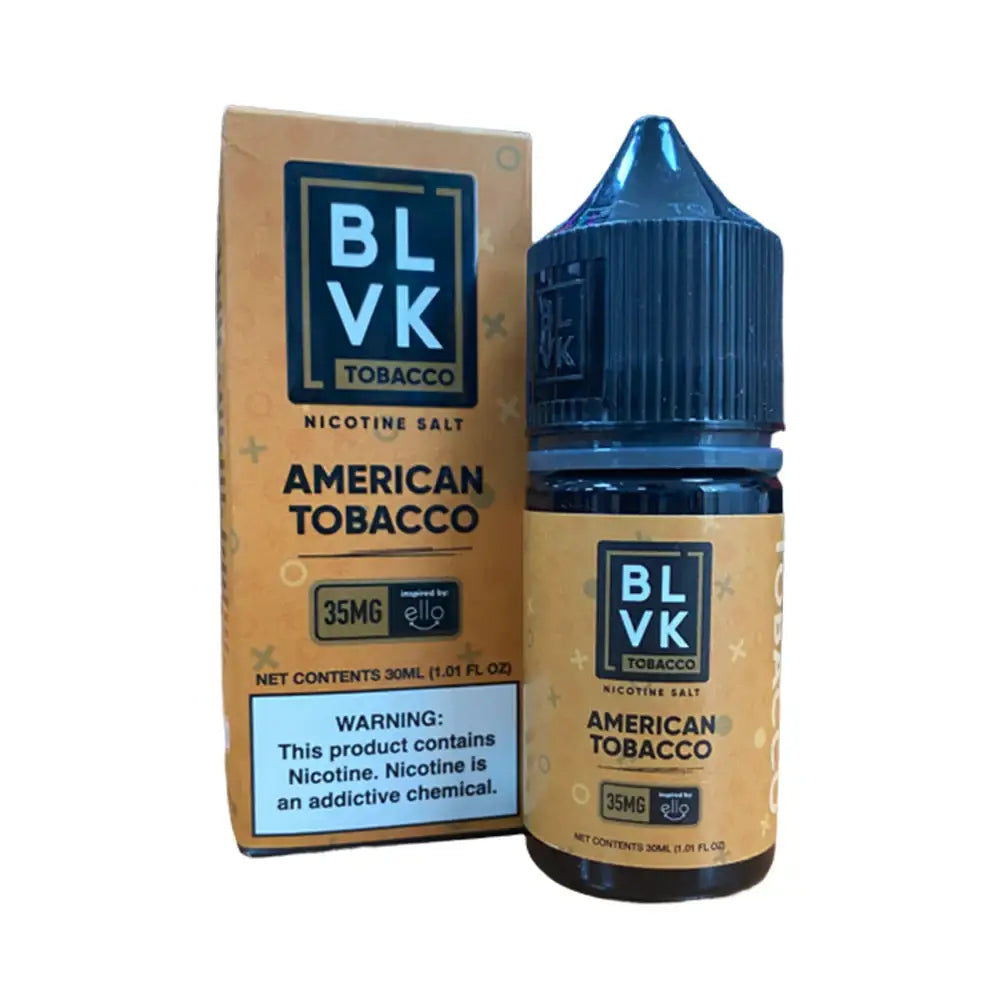 Blvk Bar Saltanic 30ml E-liquid - American Tobacco / 35 - Mg - E-liquid - Vapes Uae