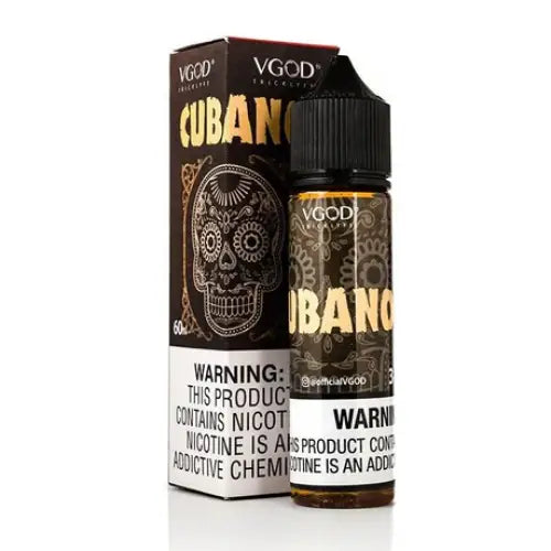Vgod Series 60ml E-liquid - Cubano Rich Creamy Cigar - E-liquid - Vapes Uae