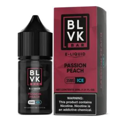 Blvk Bar Saltanic 30ml E-liquid - Passion Peach / 35 - Mg - E-liquid - Vapes Uae