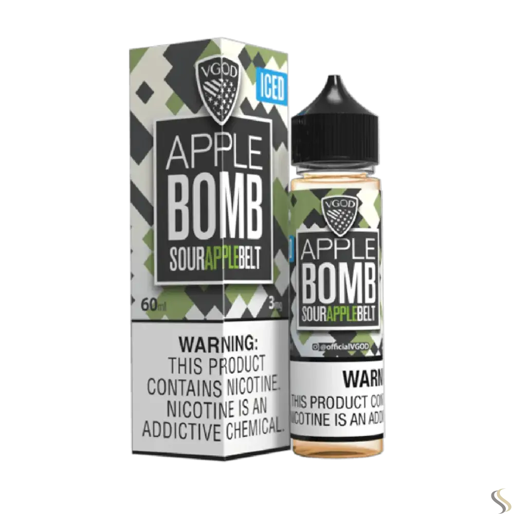 Vgod Series 60ml E-liquid - Sourapple Belt - E-liquid - Vapes Uae