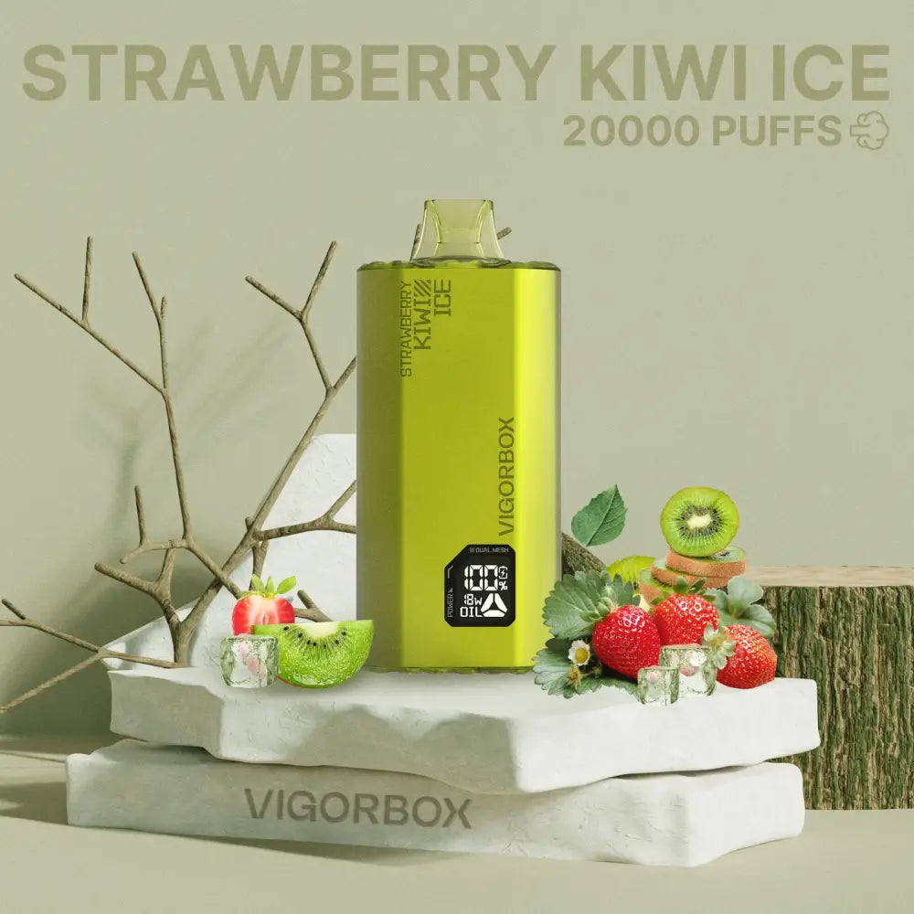 Vigo 20000 Puffs Disposable Vape - Strawberry Kiwi Ice - Disposable Vape - Vapes Uae