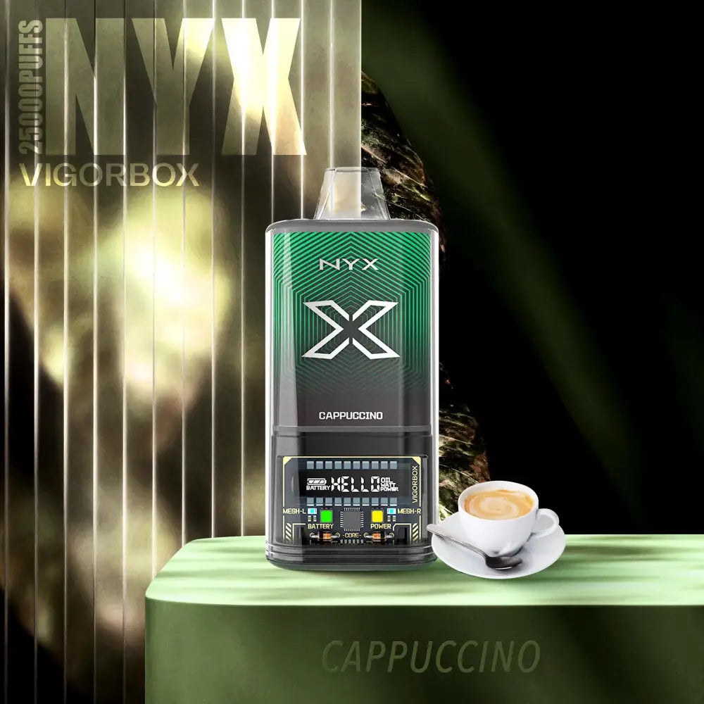 Vigorbox Nyx 25000 Puffs Disposable Vape - Cappuccino - Disposable Vape - Vapes Uae
