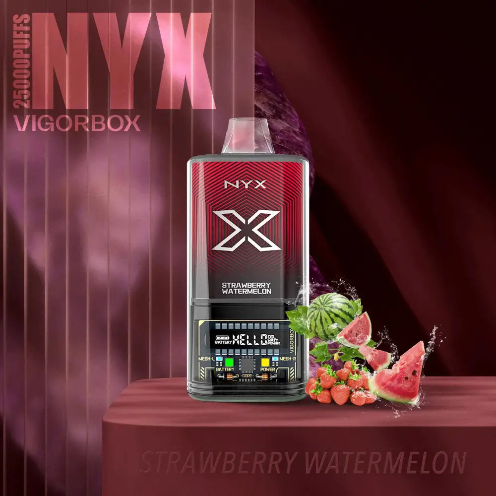 Vigorbox Nyx 25000 Puffs Disposable Vape Strawberry Watermelon Disposable Vape Vapes Uae