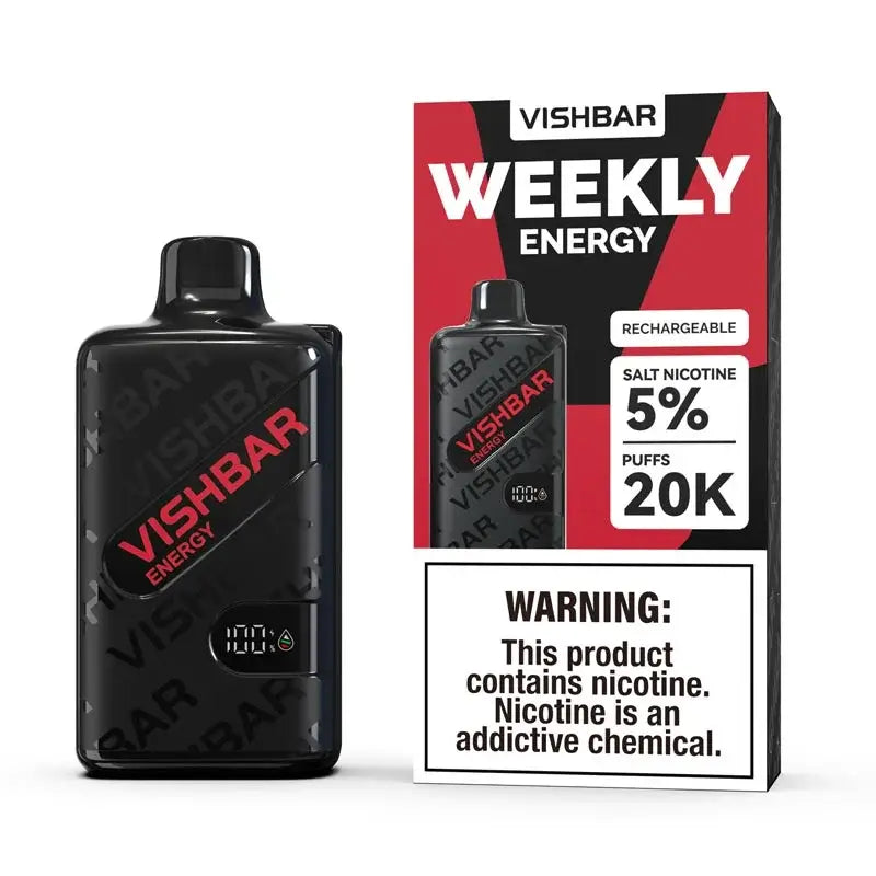 Vishbar Weekly 20000 Puffs Disposable Vape - Energy - Disposable Vape - Vapes Uae