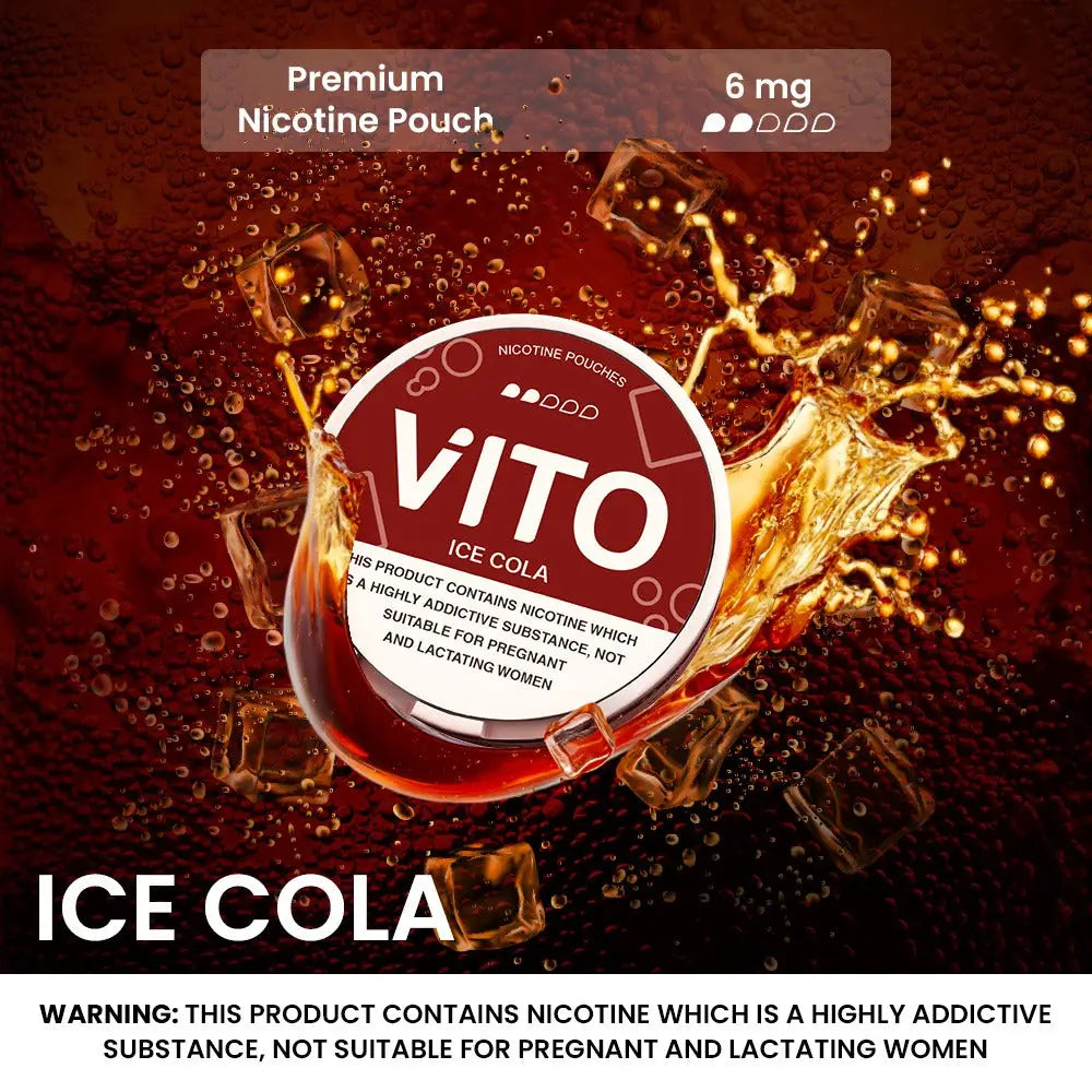 Vito Nicotine Pouches - Ice Cola - 6mg - Nicotine Pouches - Vapes Uae
