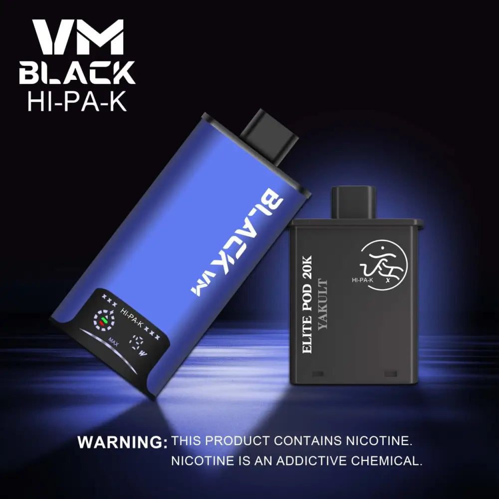 Vm Black Hi-pa-k 20000 Puffs Pod Vape Kit - Yakult / Gold - Vape Device - Vapes Uae