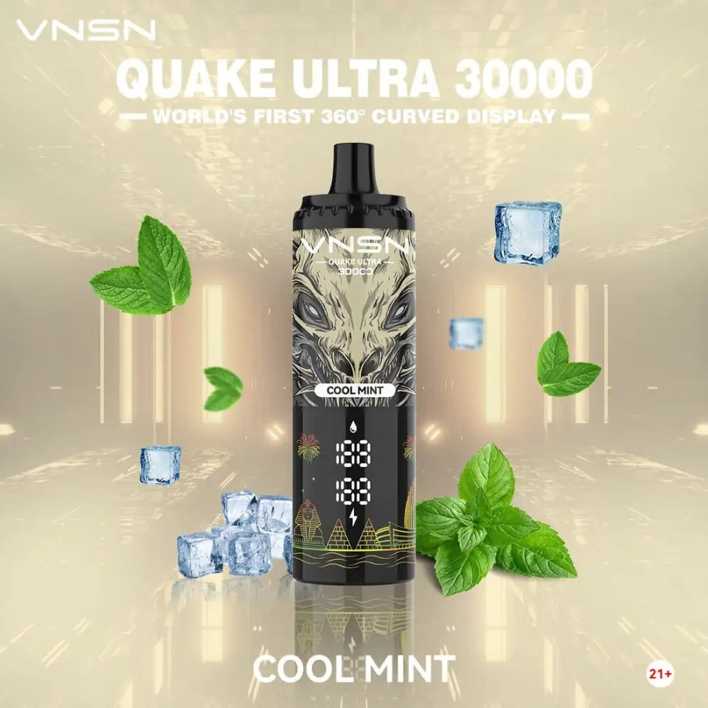 Vnsn Quake Ultra 30000 Puffs Disposable Vape - Cool Mint - Disposable Vape - Vapes Uae