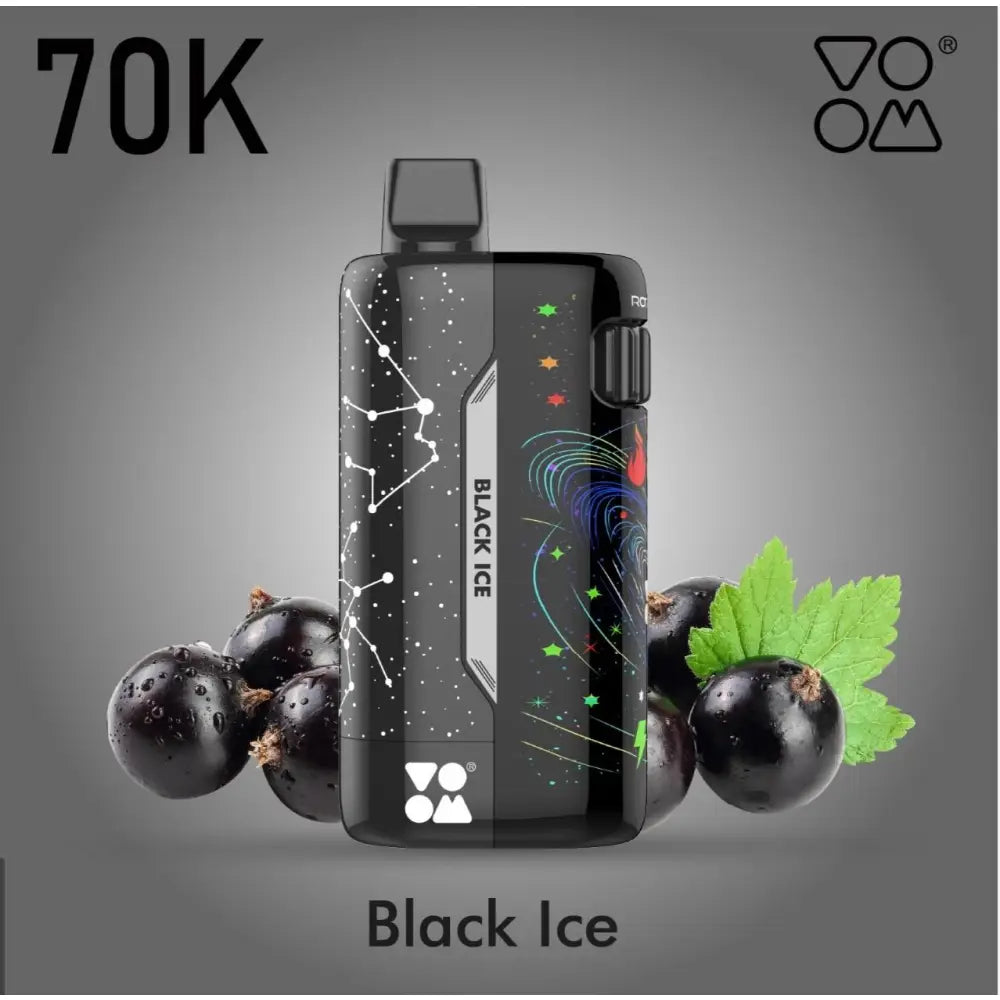 Voom Burst 70000 Puffs Disposable Vape - Black Ice - Disposable Vape - Vapes Uae