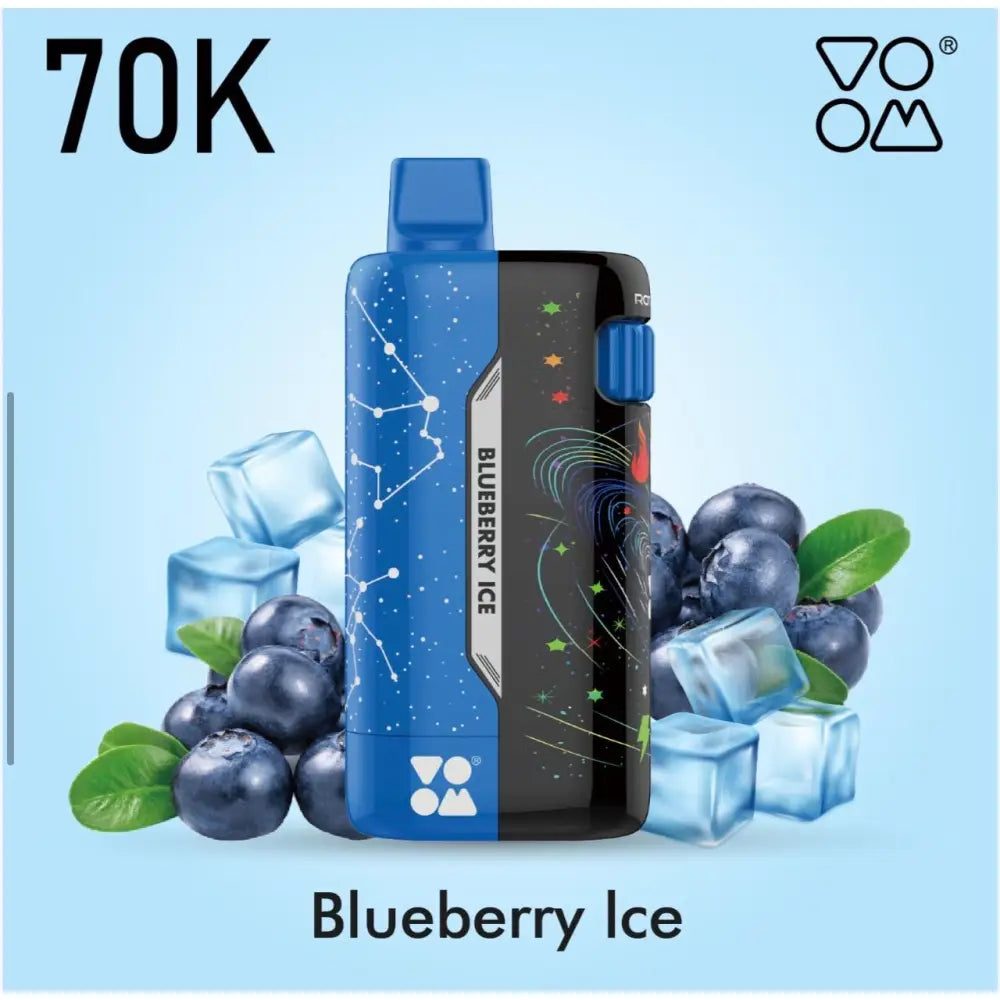 Voom Burst 70000 Puffs Disposable Vape - Blue Berry Ice - Disposable Vape - Vapes Uae