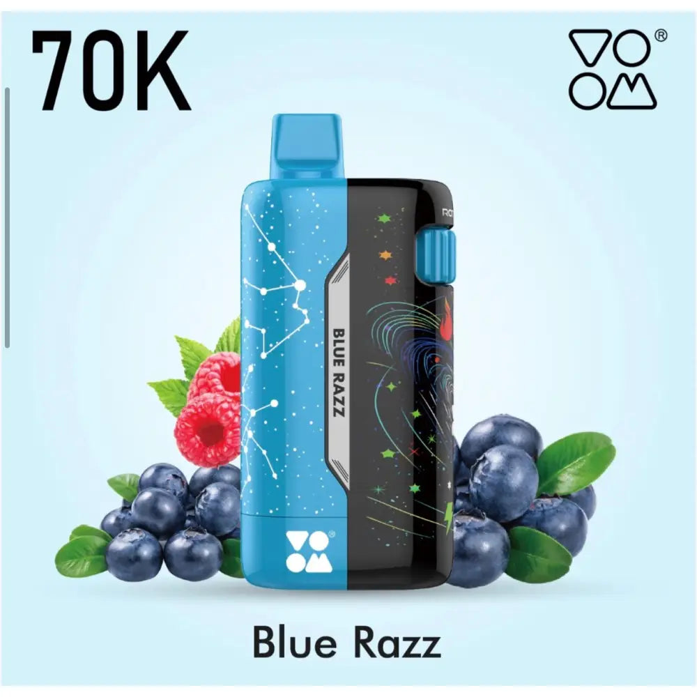 Voom Burst 70000 Puffs Disposable Vape - Blue Razz - Disposable Vape - Vapes Uae
