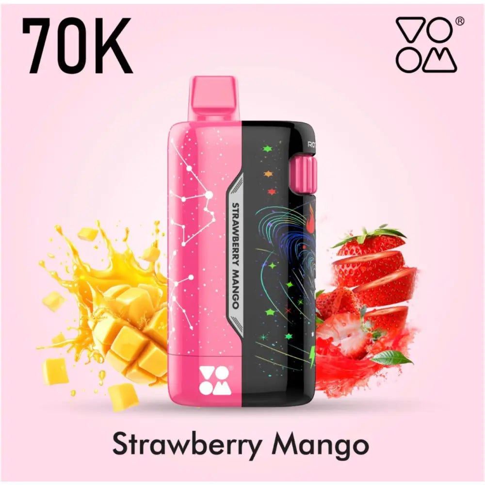 Voom Burst 70000 Puffs Disposable Vape - Strawberry Mango - Disposable Vape - Vapes Uae