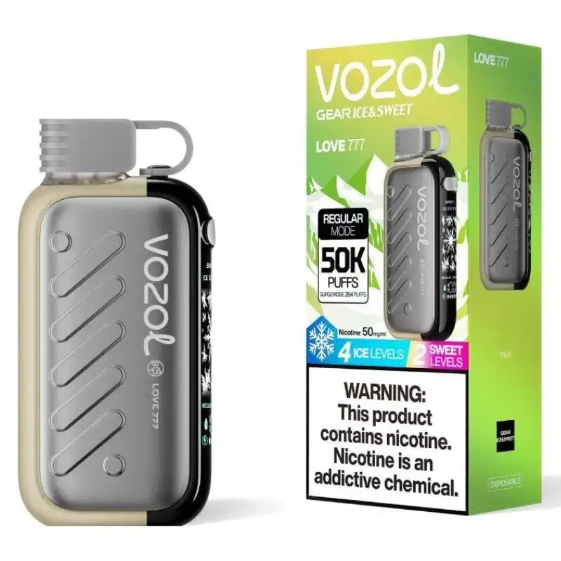 Vozol Gear Ice & Sweet 50000 Puffs Disposable Vape - Love 777 - Disposable Vape - Vapes Uae