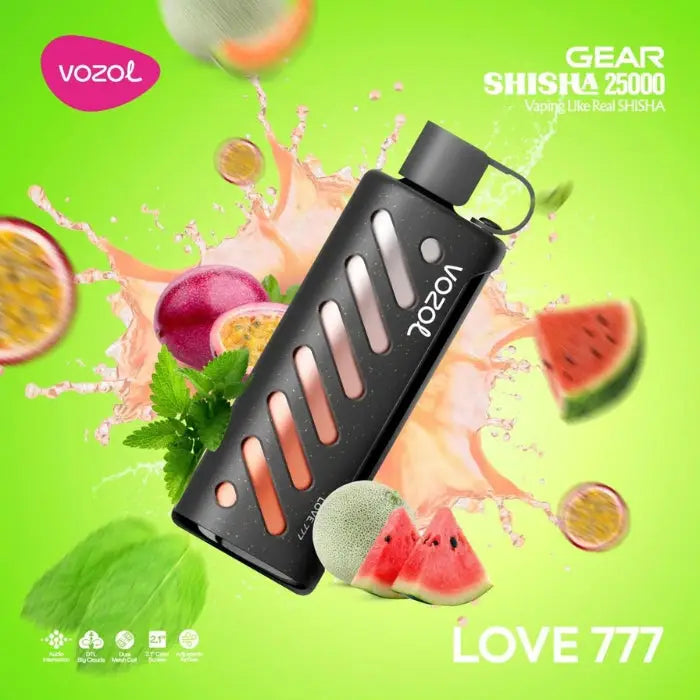 Vozol Gear Shisha 25000 Puffs Disposable Vape - Love 777 - Disposable Vape - Vapes Uae