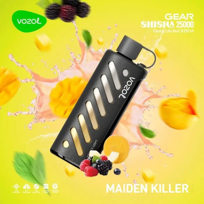Vozol Gear Shisha 25000 Puffs Disposable Vape - Maiden Killer - Disposable Vape - Vapes Uae