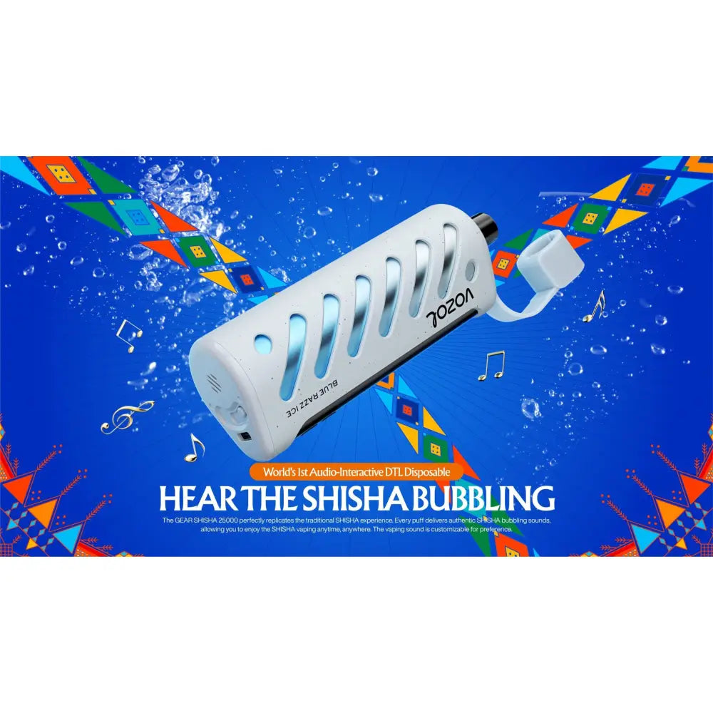 vozol vape 25000 puffs Vozol Gear Shisha 25000 Puffs Dual Mesh 2.1 Inch Screen 25K Wholesale  Disposable Vapes