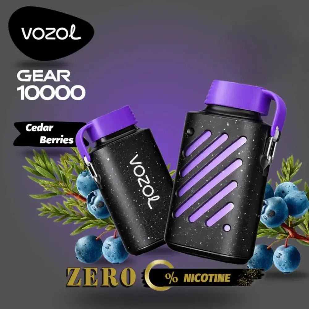 Vozol Gear Zero Nicotine 10000 Puffs Disposable Vape - Cedar Berries - Disposable Vape - Vapes Uae