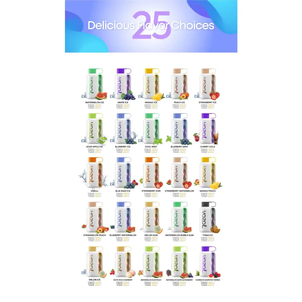 Vozol Star 40000 Puffs Disposable Vape - Peach Ice - Disposable Vape - Vapes Uae