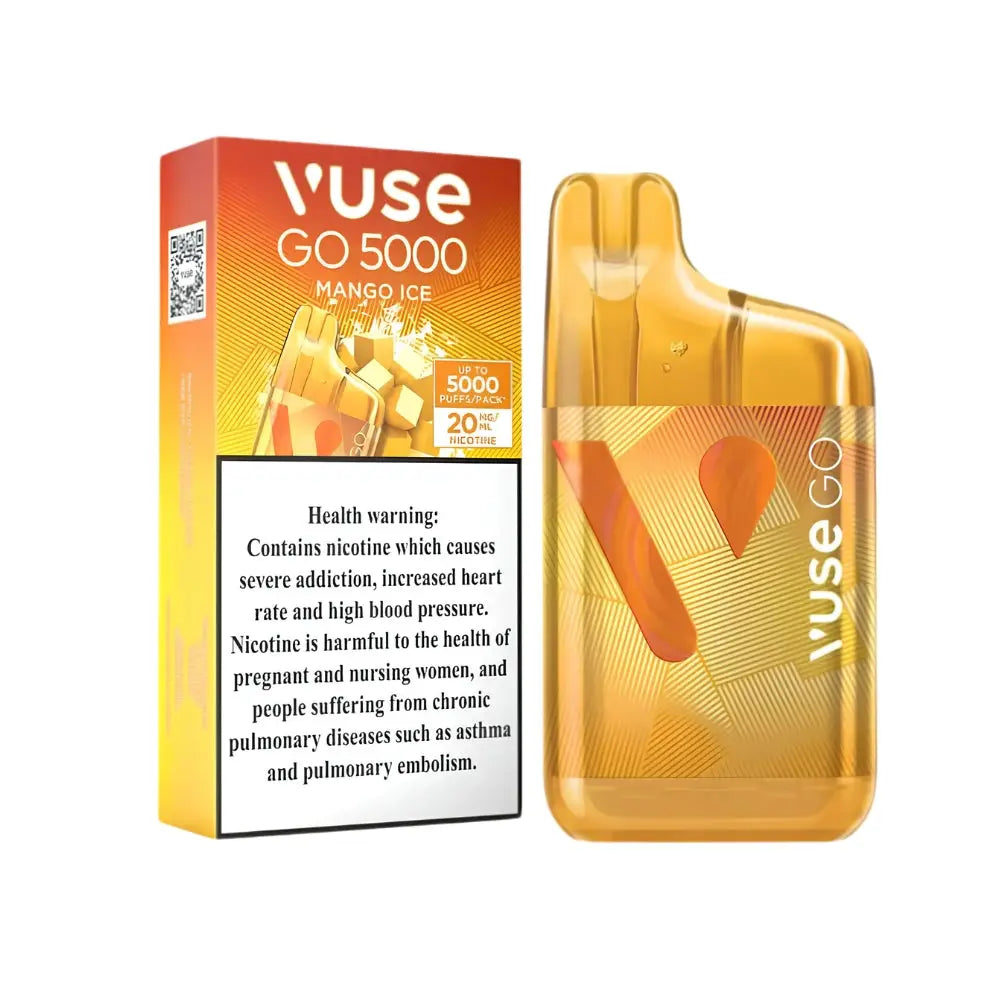 Vuse 5000 Puffs Disposable Vape - Mango Ice - Disposable Vape - Vapes Uae