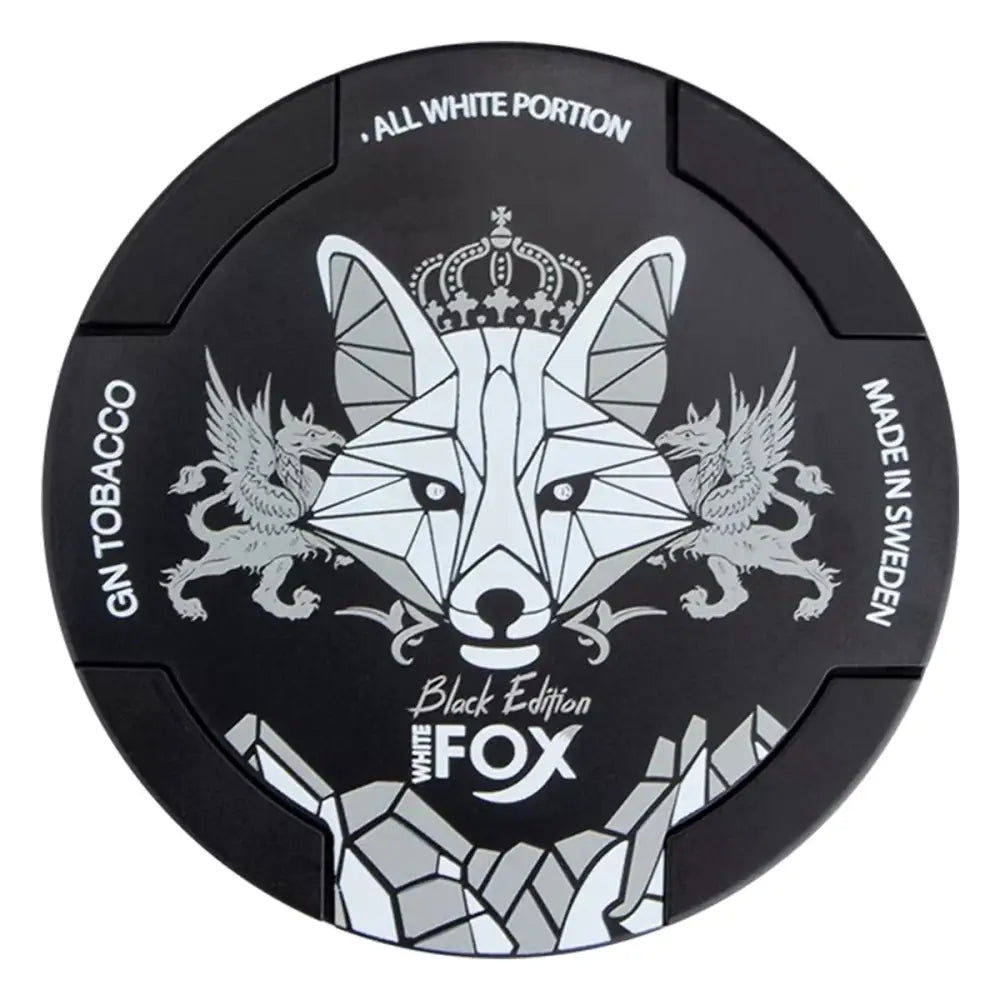 White Fox Nicotine Pouches - Gn Tobacco/black / 22.5 Mg / Single Pack - Nicotine Pouch - Vapes Uae