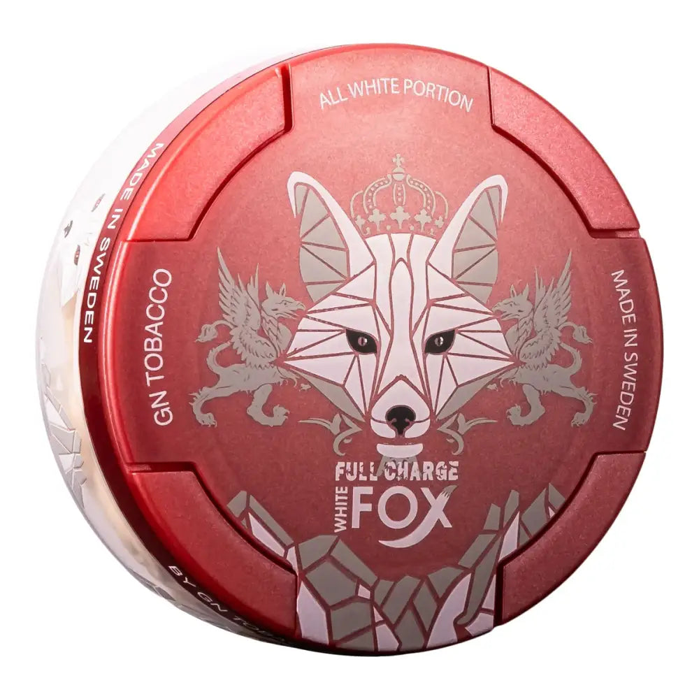 White Fox Nicotine Pouches (copy) - Pepper Red Mint/red / 12 Mg / Single Pack - Nicotine Pouch - Vapes Uae