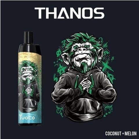 Yuoto thanos 5000 puffs - coconut + melon / 50mg(5% ) - disposable vape