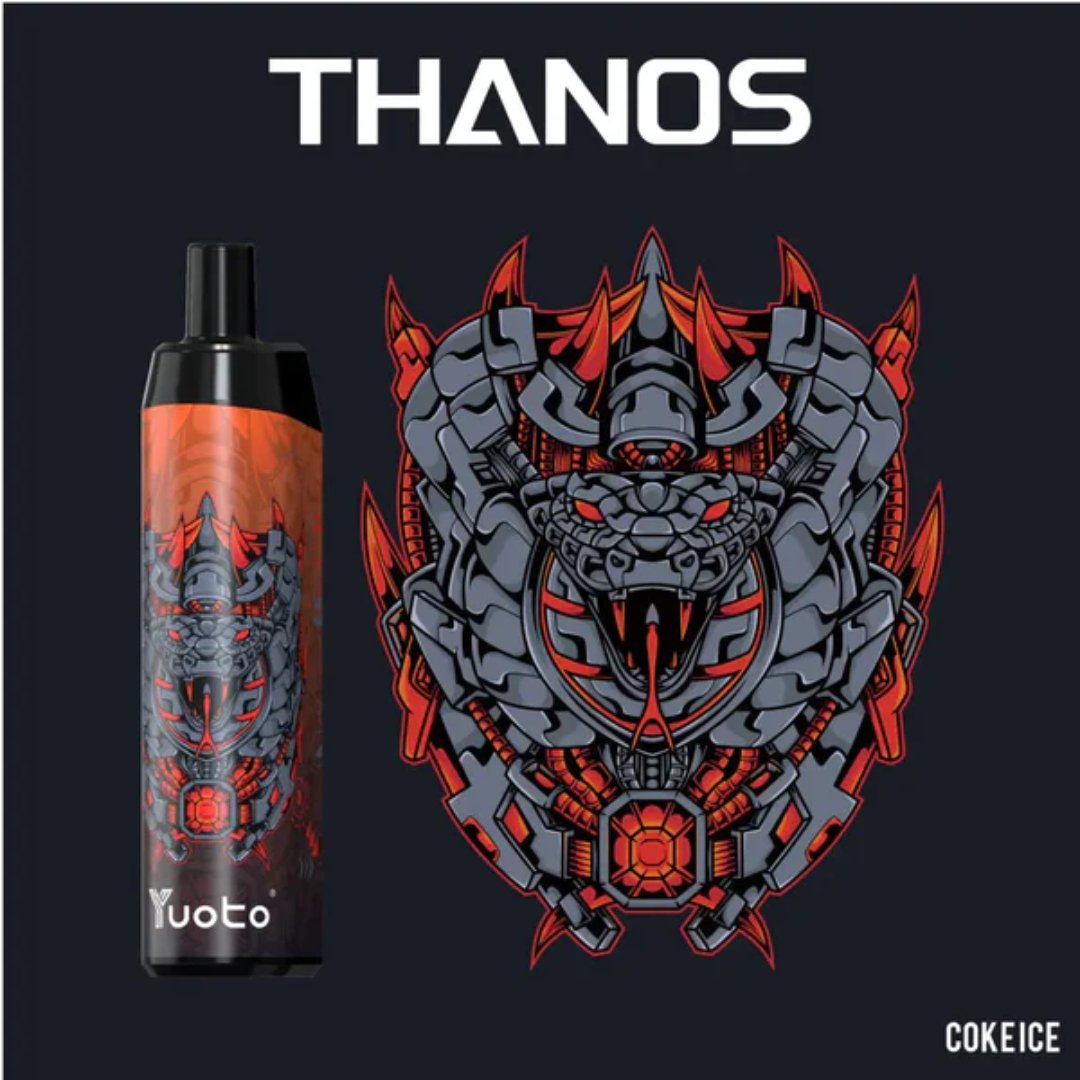 Yuoto thanos 5000 puffs - coke ice / 50mg(5% ) - disposable vape