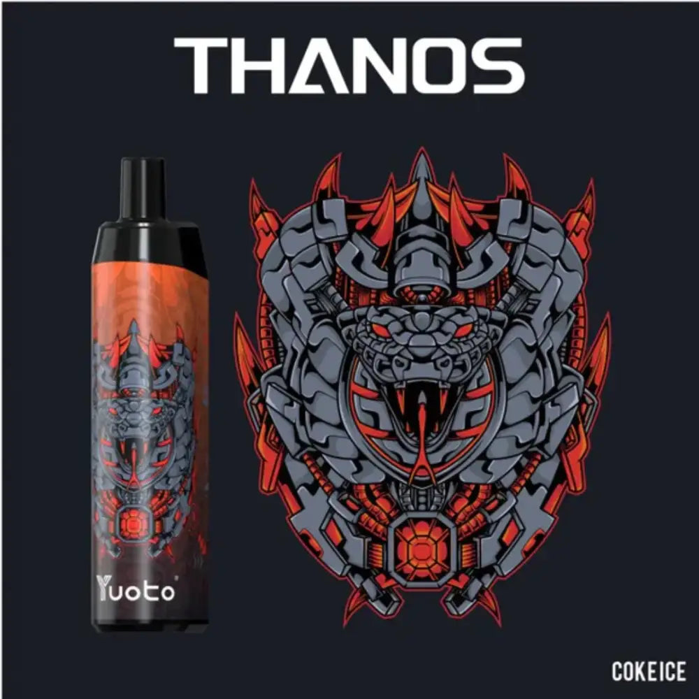 Yuoto Thanos 5000 Puffs - Coke Ice / 50mg(5% ) - Disposable Vape - Vapes Uae