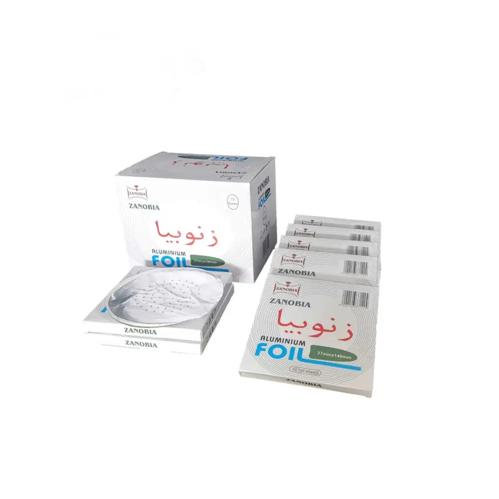 Zanobia Aluminium Shisha Foil - 12 Pack - Shisha Accessories - Vapes Uae
